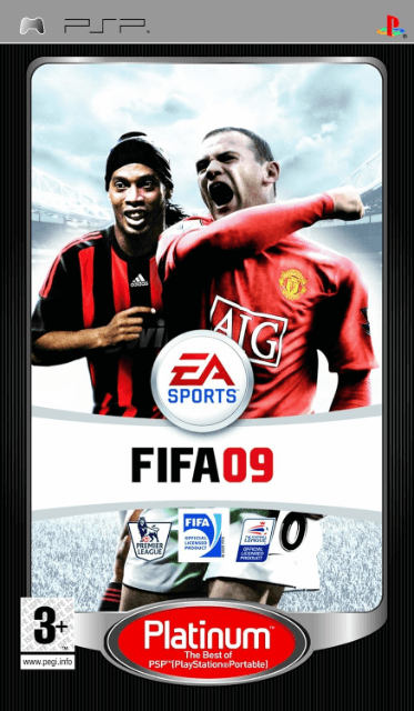 PSP FIFA 09 cover