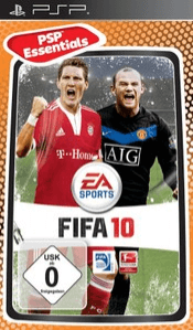 PSP FIFA 10 PSP Essentials cover