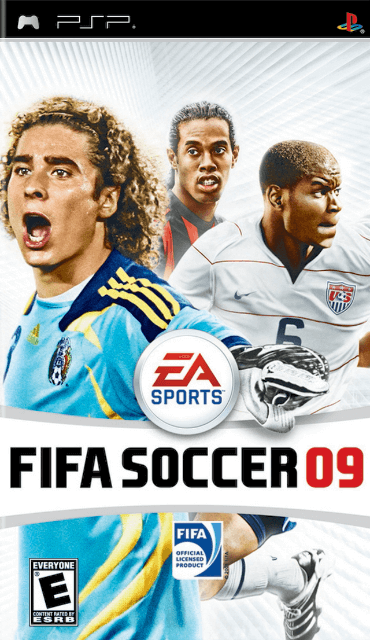 PSP FIFA Soccer 09 kansikuva