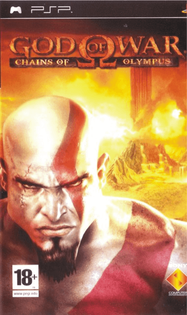 PSP God of War: Chains of Olympus kansikuva