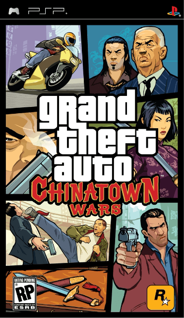 PSP Grand Theft Auto: Chinatown Wars kansikuva