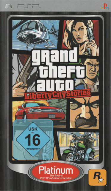 PSP Grand Theft Auto: Liberty City Stories Platinum | Rerelease kansikuva