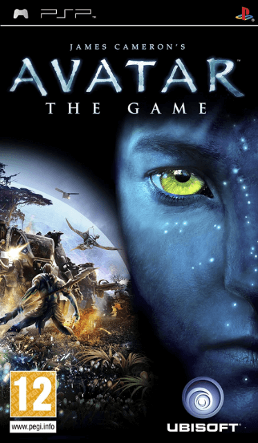 PSP James Cameron's Avatar: The Game cover