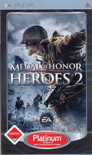 PSP Medal of Honor Heroes 2 Platinum kansikuva