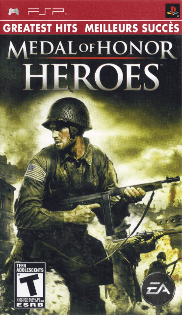 PSP Medal of Honor Heroes Greatest Hits kansikuva