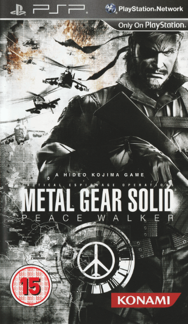 PSP Metal Gear Solid: Peace Walker kansikuva