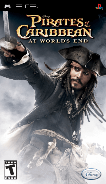 PSP Pirates of the Caribbean: At World's End kansikuva