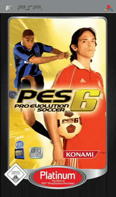 PSP Pro Evolution Soccer 6 Platinum kansikuva