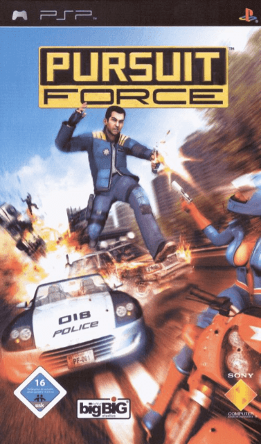PSP Pursuit Force kansikuva