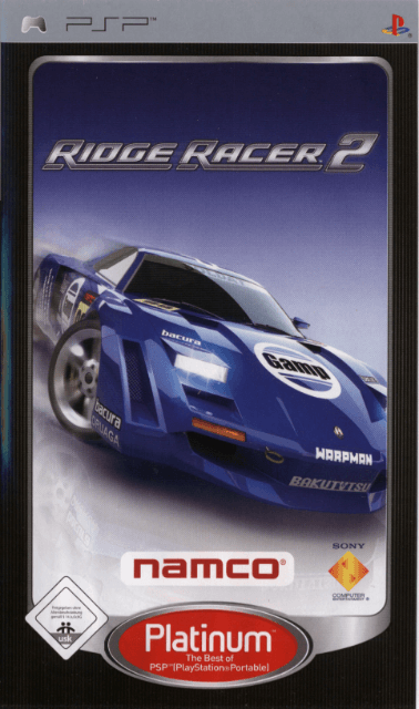 PSP Ridge Racer 2 Platinum kansikuva