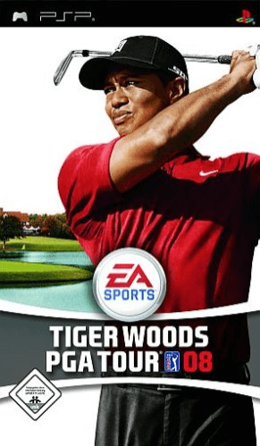 PSP Tiger Woods PGA Tour 08 cover