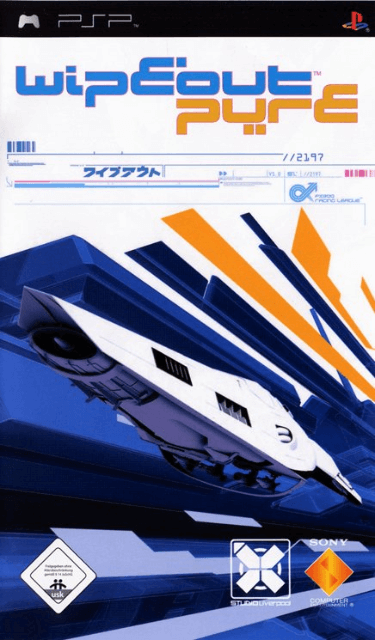 PSP Wipeout Pure kansikuva