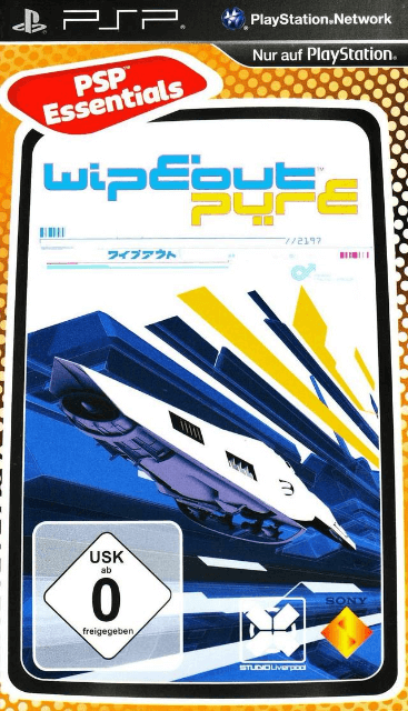 PSP Wipeout Pure PSP Essentials cover