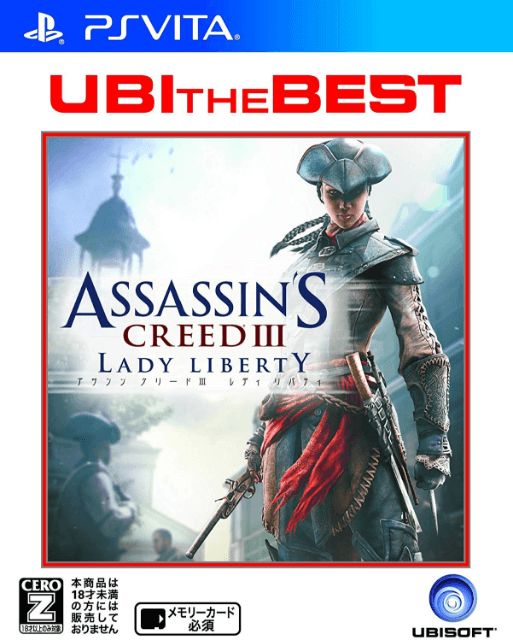 PSV Assassin's Creed III: Lady Liberty Ubi the Best cover