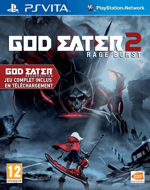 PSV God Eater 2: Rage Burst kansikuva