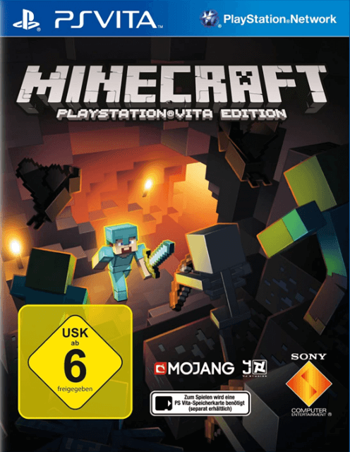 PSV Minecraft: PlayStation Vita Edition cover