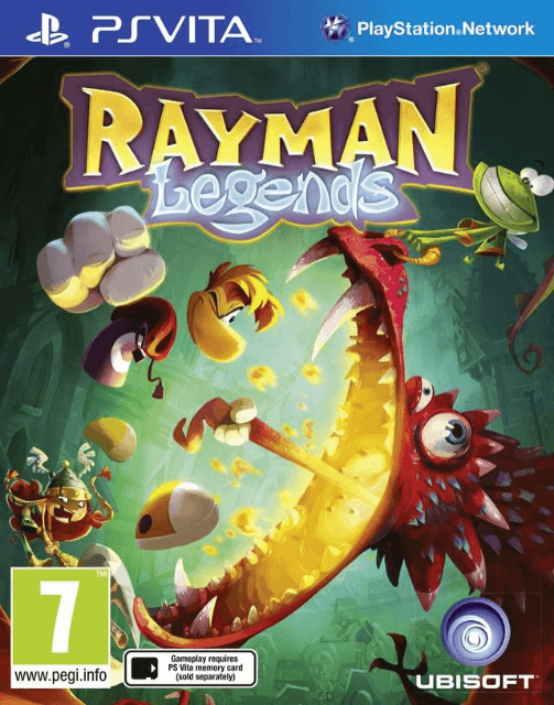 PSV Rayman Legends cover
