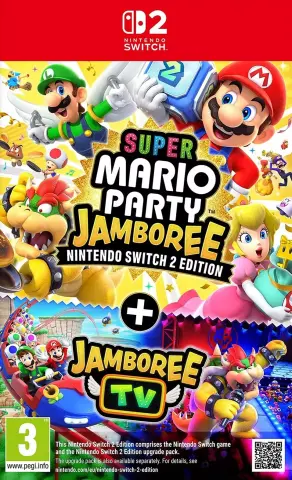 SWITCH 2 Super Mario Party Jamboree + Jamboree TV (24.07.2025 Preorder) kansikuva
