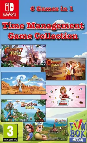 SWITCH 6 in 1 Time Management Game Collection kansikuva