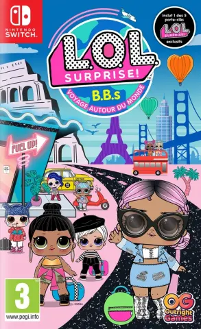 SWITCH L.O.L. Surprise! B.B.s Born to Travel kansikuva