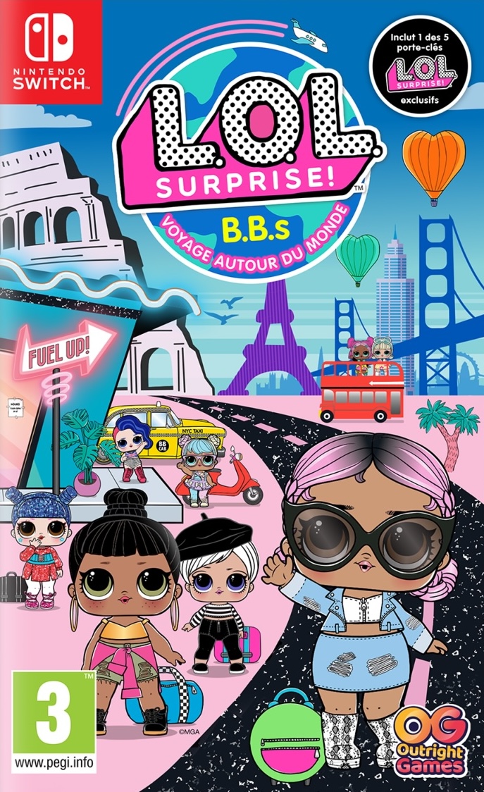 SWITCH L.O.L. Surprise! B.B.s Born to Travel kansikuva