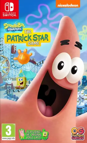 SWITCH SpongeBob SquarePants: The Patrick Star Game kansikuva