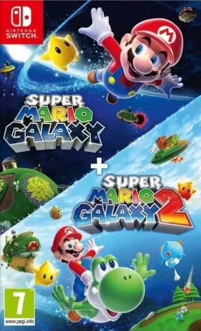 SWITCH Super Mario Galaxy + Super Mario Galaxy 2 cover