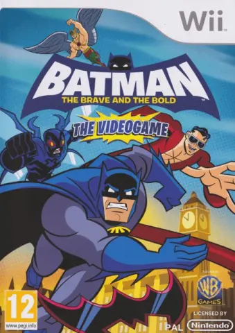 Wii Batman: The Brave and the Bold - The Videogame kansikuva