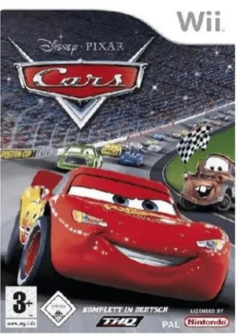 Wii Disney Pixar Cars kansikuva