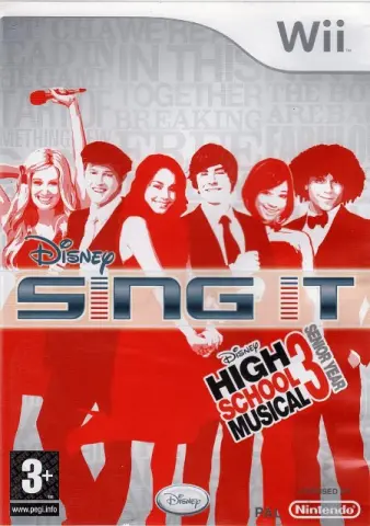 Wii Disney Sing It: High School Musical 3 - Senior Year cover