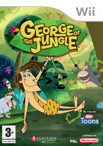 Wii George of the Jungle cover