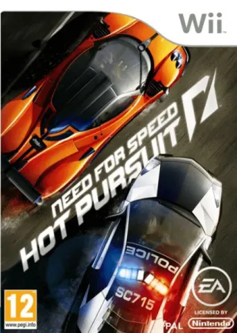 Wii Need for Speed: Hot Pursuit kansikuva
