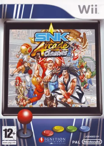 Wii SNK Arcade Classics Vol. 1 kansikuva