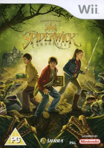 Wii The Spiderwick Chronicles cover