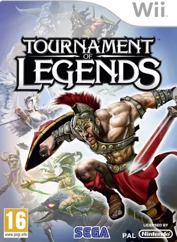 Wii Tournament of Legends kansikuva