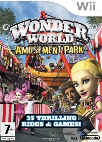 Wii Wonder World Amusement Park cover