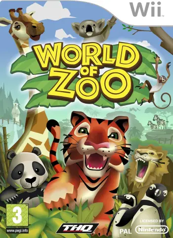 Wii World of Zoo cover