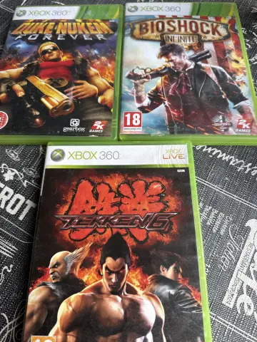 Xbox 360 Bundle - Tekken 6, Duke Nukem Forever, BioShock Infinite cover