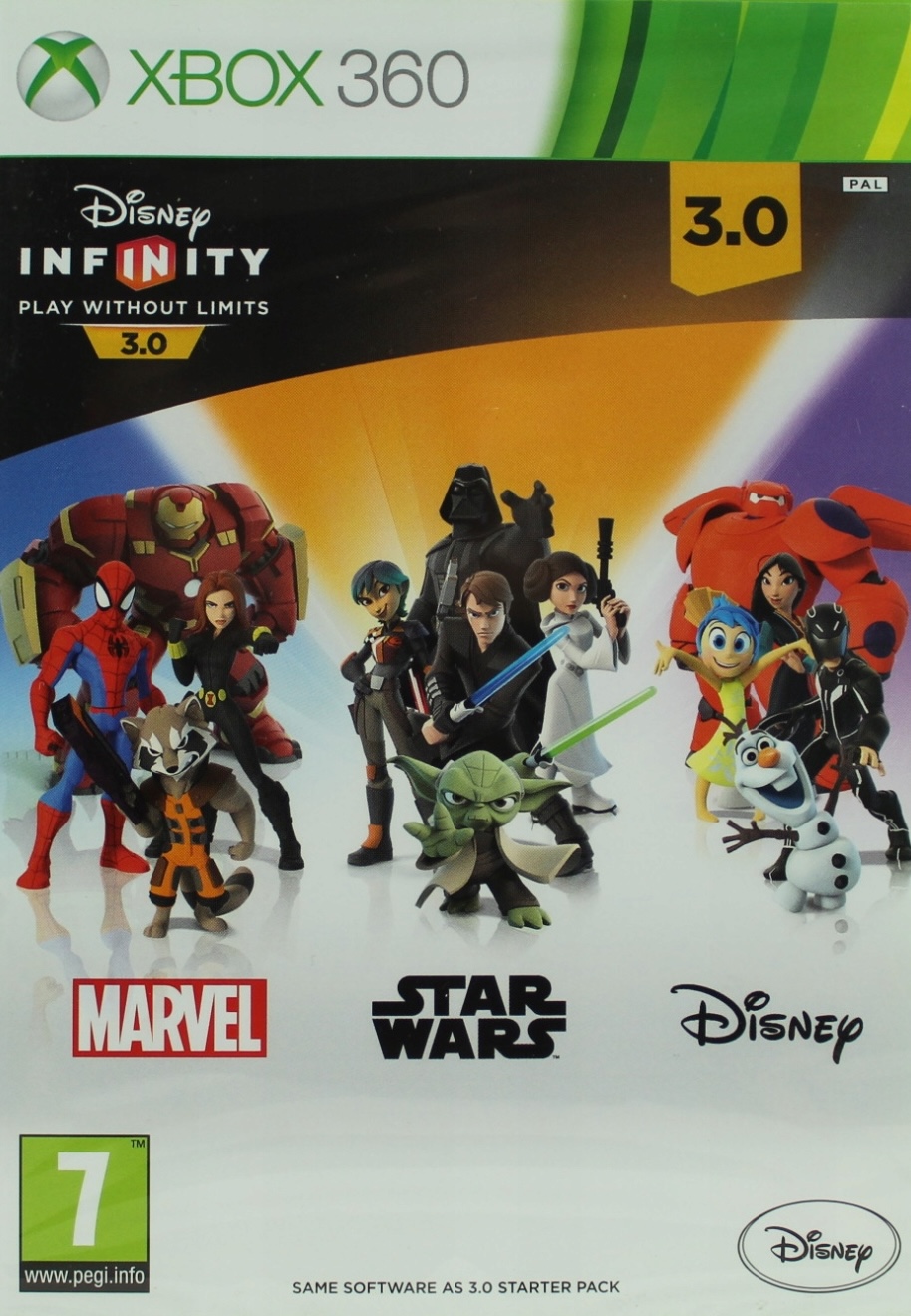 Xbox 360 Disney Infinity 3.0 kansikuva