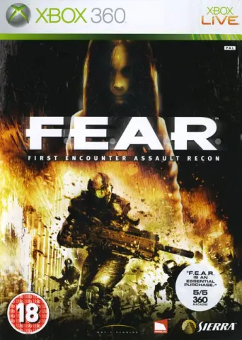 Xbox 360 F.E.A.R. kansikuva