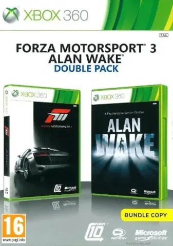 Xbox 360 Forza Motorsport 3, Alan Wake Double Pack cover