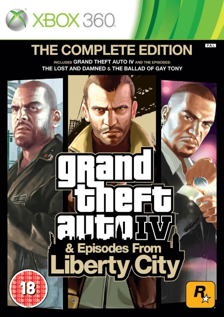 Xbox 360 Grand Theft Auto IV & Episodes From Liberty City: The Complete Edition cover