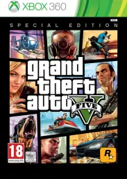 Xbox 360 Grand Theft Auto V (GTA 5) Special Edition Steelbook