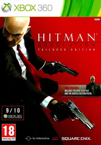 Xbox 360 Hitman: Absolution Tailored Edition cover