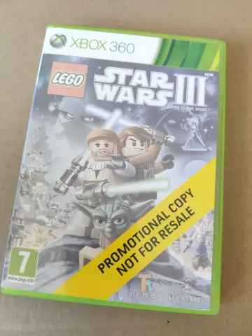 Xbox 360 LEGO Star Wars III: The Clone Wars Promotional Copy kansikuva