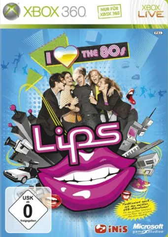 Xbox 360 Lips: I Love the 80's kansikuva