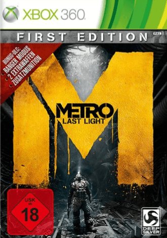 Xbox 360 Metro: Last Light First Edition kansikuva