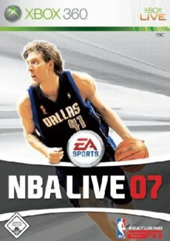 Xbox 360 NBA Live 07 cover