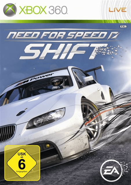 Xbox 360 Need for Speed: Shift cover