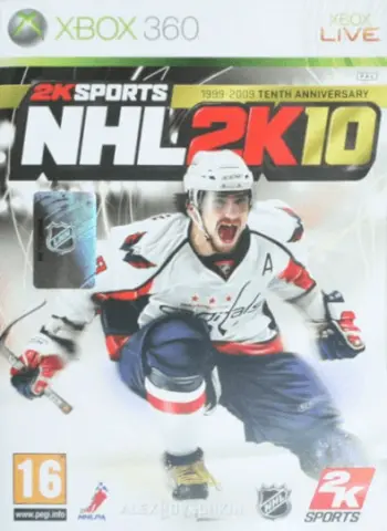 Xbox 360 NHL 2K10 cover